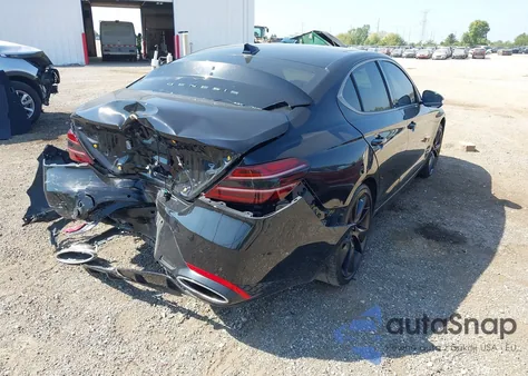 2022 Genesis G70 3.3T Awd из США, поврежденный, VIN KMTG54TE6NU096023